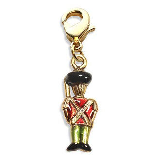 Nutcracker Charm Dangle in Gold