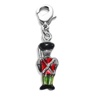 Nutcracker Charm Dangle in Silver