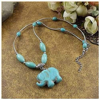 Elephanta Turquoise Necklace