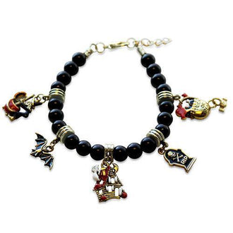 Halloween Charm Bracelet in Gold