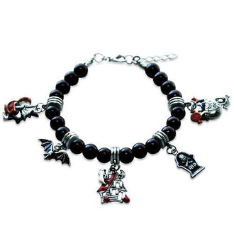 Halloween Charm Bracelet in Silver