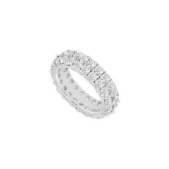 Diamond Eternity Band : 14K White Gold - 2.00 CT Diamonds