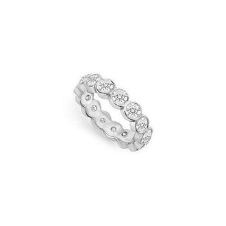 Diamond Eternity Band : 14K White Gold - 2.00 CT Diamonds