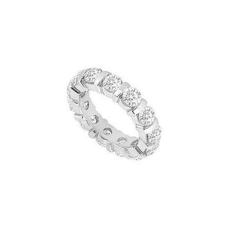 Diamond Eternity Band : 14K White Gold - 2.00 CT Diamonds