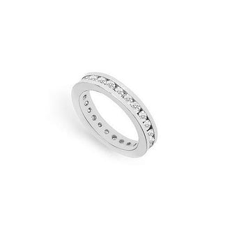 Diamond Eternity Band : 14K White Gold - 1.00 CT Diamonds