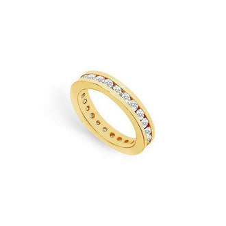 Diamond Eternity Band : 14K Yellow Gold - 1.50 CT Diamonds