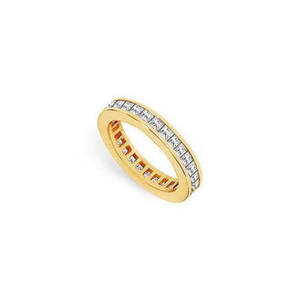 Diamond Eternity Band : 14K Yellow Gold - 1.50 CT Diamonds