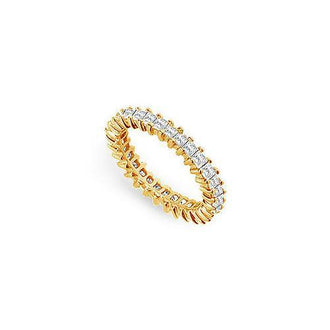 Diamond Eternity Band : 14K Yellow Gold - 1.50 CT Diamonds