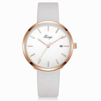 Xinge XG1091 Women Simple Casual Wrist Watches with Box - White