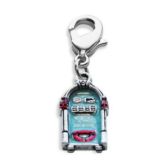 Jukebox Charm Dangle in Silver