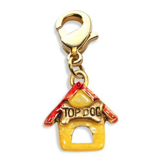 Dog House Charm Dangle in Gold