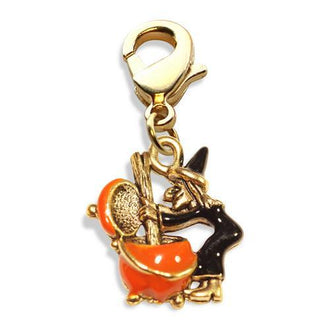 Witch Charm Dangle in Gold