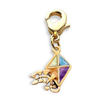 Kite Charm Dangle in Gold