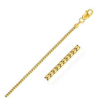 14k Yellow Gold Ice Chain 1.3mm, size 16''