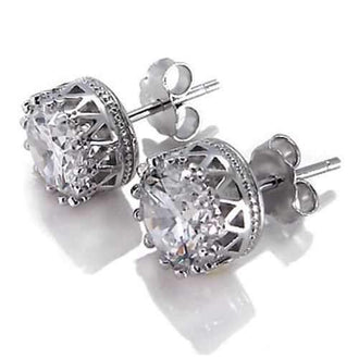 Crown Jewels Earring all set in Sterling Silver