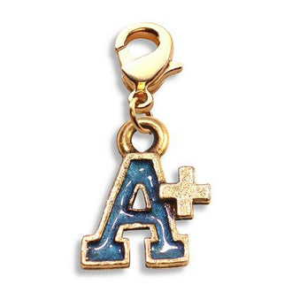 A+ Charm Dangle in Gold