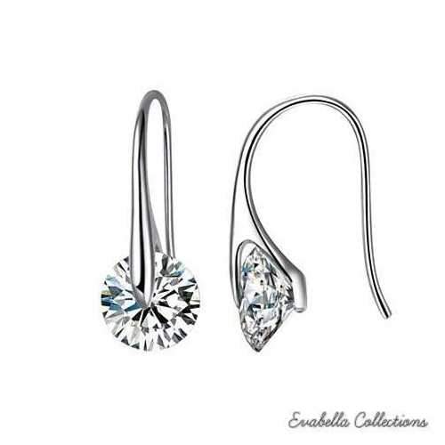 BOUTIQUE DIAMONDS - Charming Swarovski Drop Earrings