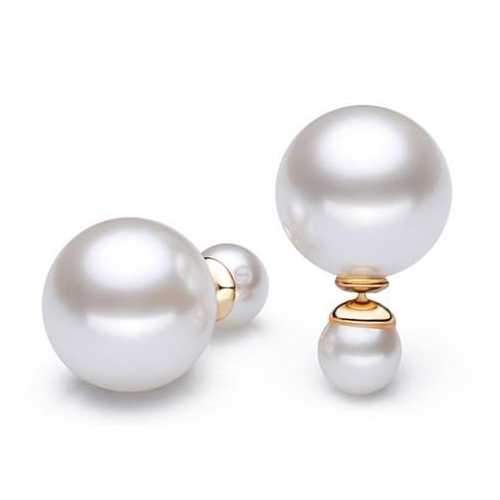 Rabaran - The Tribal Double Pearl Earrings