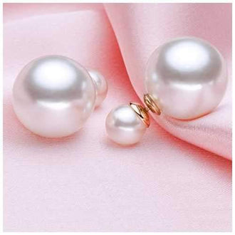 Rabaran - The Tribal Double Pearl Earrings