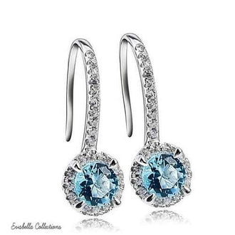 Silver Spell Jewels - The Created Diamond Earrings