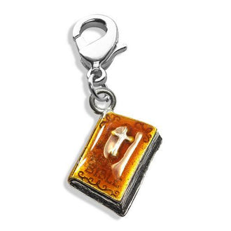 Holy Bible Charm Dangle in Silver