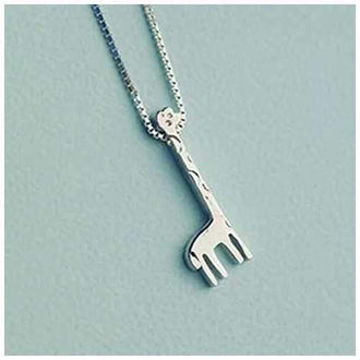 My Pet Giraffe Inspired Pendant and Chain