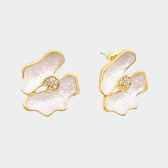 Flowing Amaryllis Earrings