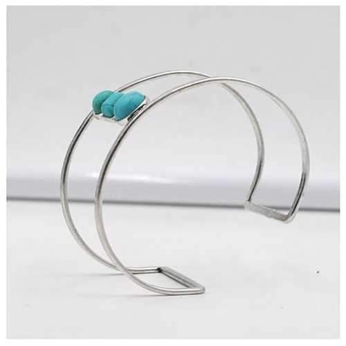 Sail With Me Minimalist Bracelet In Turquoise