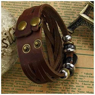 Bingo Bracelet In Genuine Leather