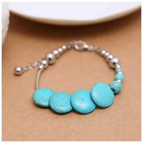 DEJAVU Sweetly Speckled Turquoise Bracelet