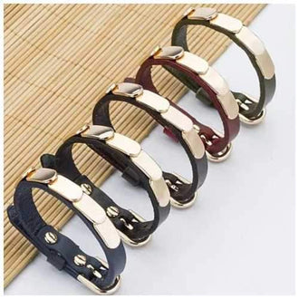 LinkBling Genuine Leather Bracelet