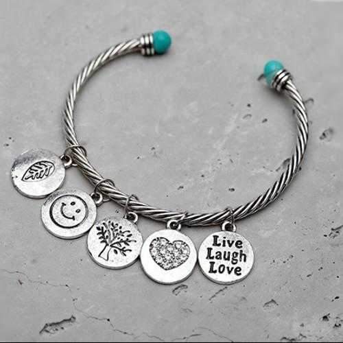 Love Much Bracelet Makes You Live Laugh Love