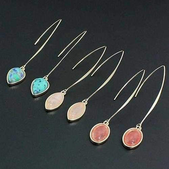 Hooked On You Gemstone Earrings Get 3 Sweet Pairs