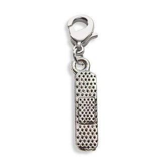 Band Aid Charm Dangle in Silver