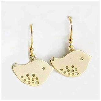 Spring has Sprung Pair Of Earrings In Yellow OR White Gold