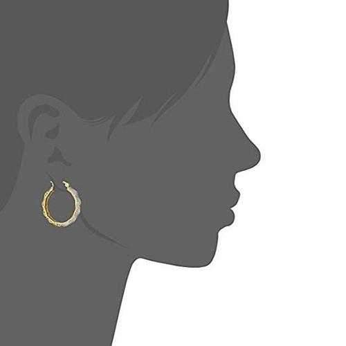 Sandy Beach Hoop Earrings