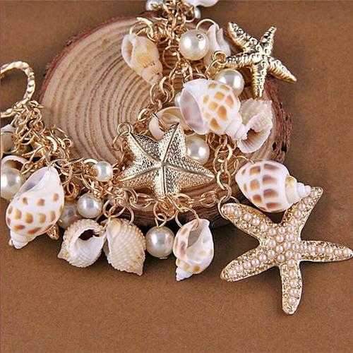 Sweet Nature Necklace With Sea Shells