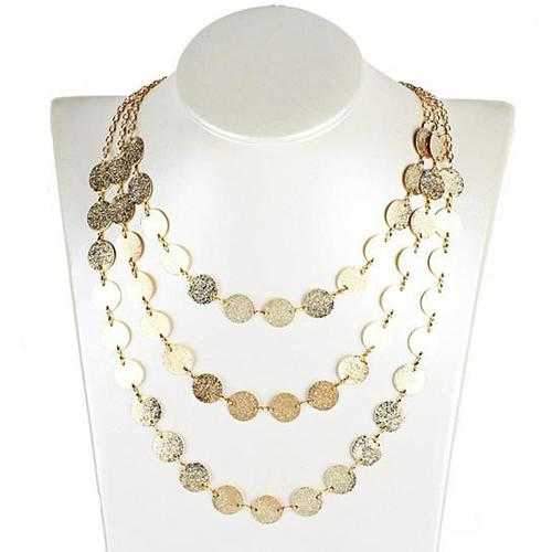 Sweet Glow Triple Strand Necklace