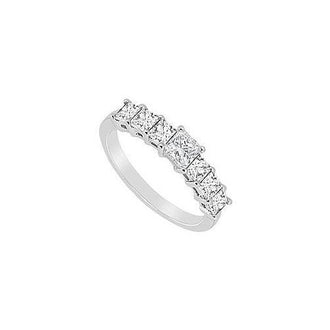 Diamond Wedding Band : 14K White Gold - 2.50 CT Diamonds