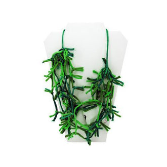 Green Knotted Necklace ( Case of 12 )