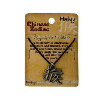 Chinese Zodiac Necklace ( Case of 24 )