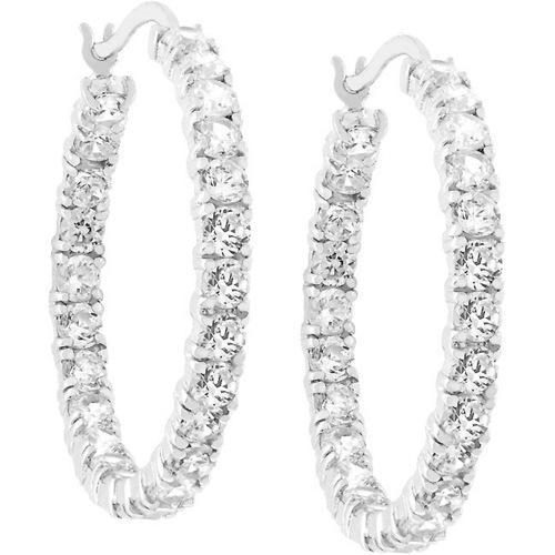 Eternity Hoop Earrings