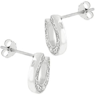 Horseshoe Stud Earrings