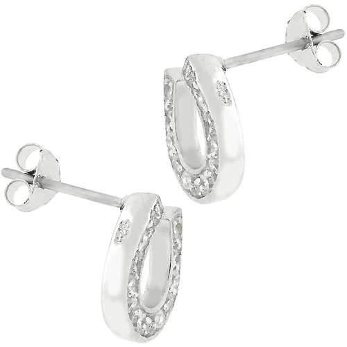 Horseshoe Stud Earrings