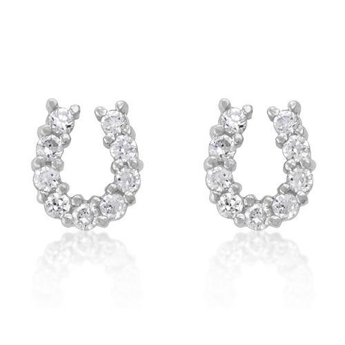 Lucky Horseshoe Earring Set