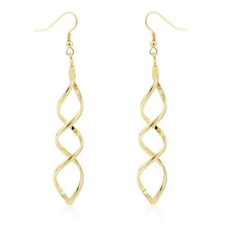 Golden Twist Earrings