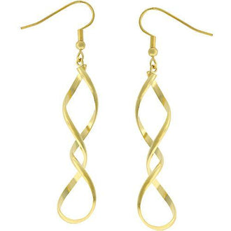 Golden Twist Earrings