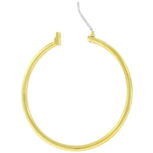 Basic Golden Hoop Earrings
