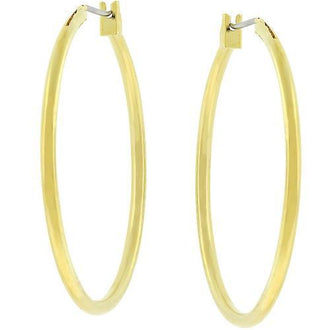 Basic Golden Hoop Earrings