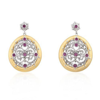 Filigree Formal Drop Earrings